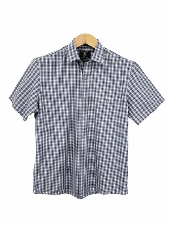 Maker & Company Other - Maker & Company Men's Plaid Check Button Down Shirt Short Sleeve Large